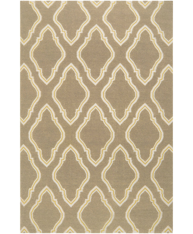 Larksville Wool Geometric Indoor Rug, Runner 2'6" x 8'
