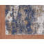Tapis à poils longs bleu / or Ridley-156963497