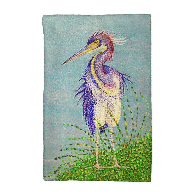 Serviette de cuisine Windy Louisiana Heron