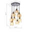 Luminaire suspendu en forme de cloche à 8 lumières Cherrie