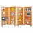 Jonti-Craft Mobile Library Bookcase - 4 Sections