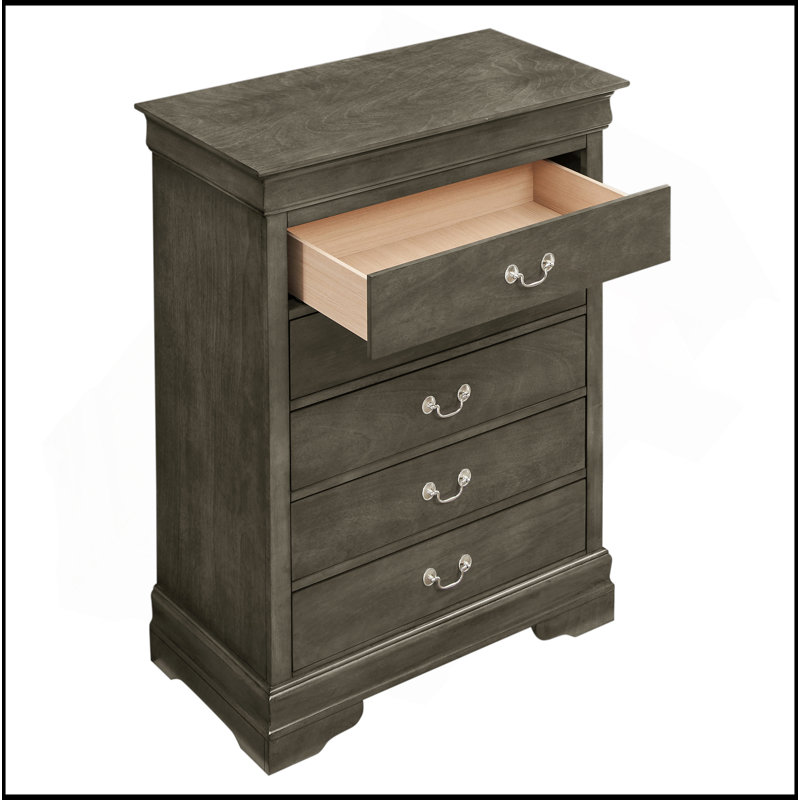Commode Louis Phillipe, gris, Gris