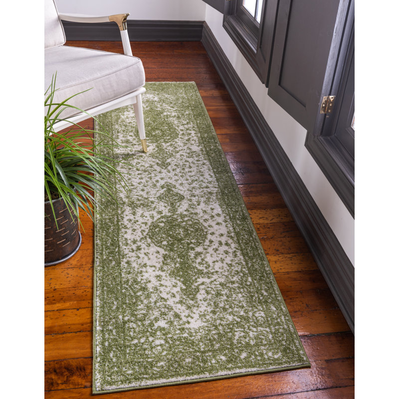 Oriental Area Rug, Runner 61 x 201cm