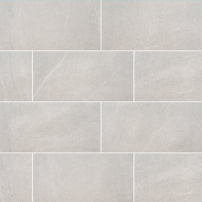 Milena 12 in. x 24 in. Matte Porcelain Stone Look Floor and Wall Tile