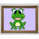 Happy Frog Ready To Leap - Single Picture Frame Print on Canvas