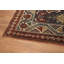 Tapis à teinture de légumes oriental tribal pré-1900 4 x 7