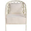 Fauteuil demi-tonneau en polyester 26 po Adalard-106562678