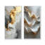 Gris et or abstrait marbre I - ensemble d'art mural en marbre 2 pièces-1775591052-1775591048-1775591050
