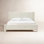 Lit plateforme tapissier Asel