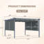 Pergola en aluminium avec auvent Aoodor-90610977-90610978