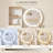 Bove Vanity Table Set with 3 Modes Adjustable Brightness Mirror with Free Stool