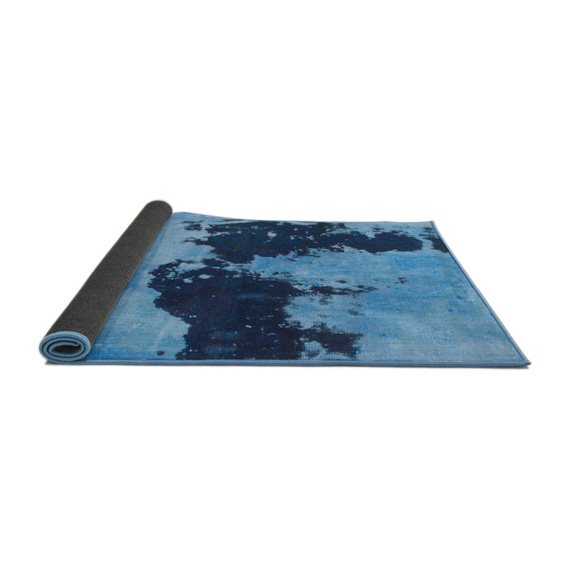 Tapis abstrait moderne 844, Rond 7 pi