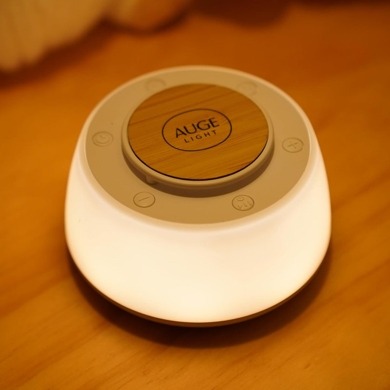 AUGE LIGHT 4-in 1 White Noise Sound Machine with Night Lights