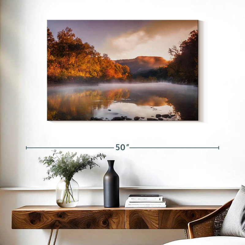 Alvord Misty Ozark River, H 26 po x l 39 po