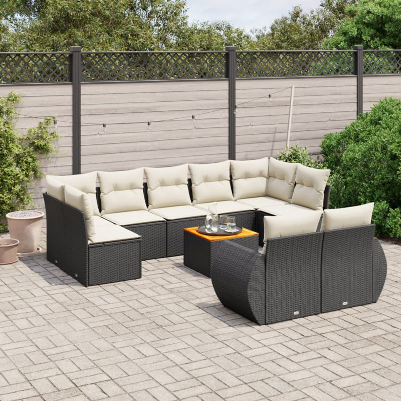 Ensemble de canapé de jardin Vidaxl
