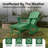 4-in-1 Multifunctional Folding Adirondack Rocking Chair with Retractable Ottoman-1731022373