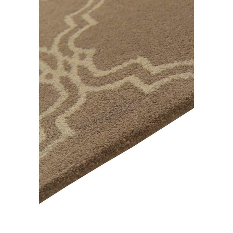 Tapis taupe 5 x 8