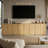 NTC Sapa 2 Door Storage Cabinet, Solid Wood Accent Cabinet with Hand-Carved 3D Doors, Modular Storage System, Expandable Cabinet for Living Room & TV Stand, Easy Assembly, Sand-2068272504