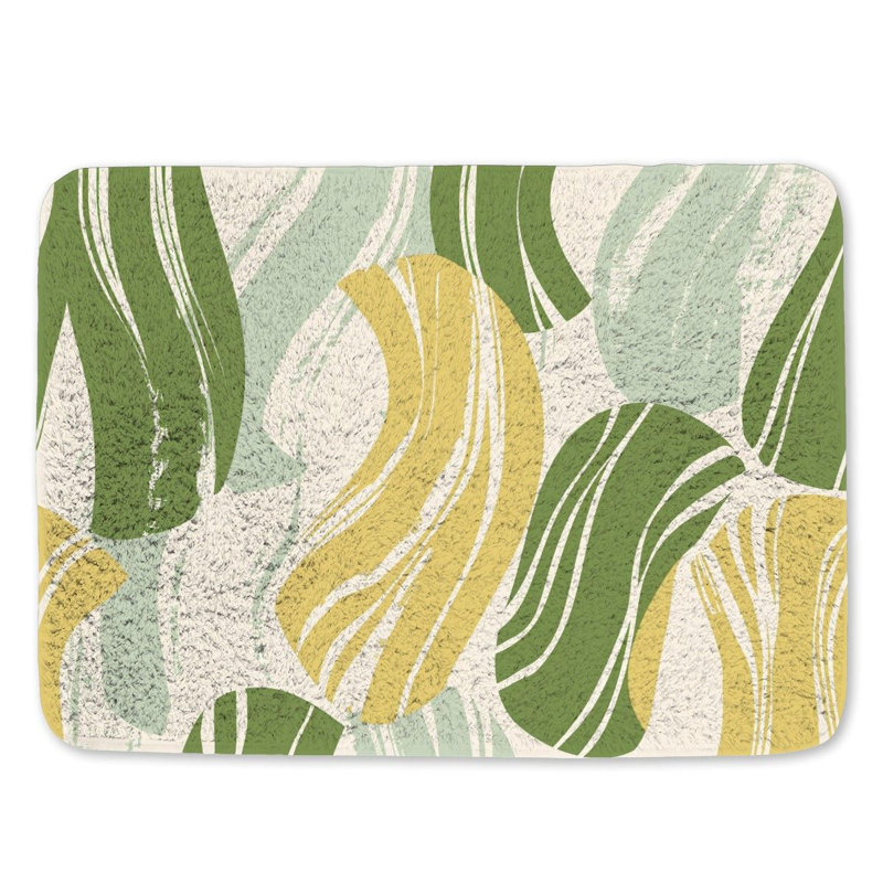Desern Microfiber / Microsuede Bath Mat, 17"W x 24"L