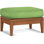 Messina Rectangle Outdoor Teak Ottoman Patio Ottoman