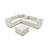 Upholstered Vertical - Velvet Foot Rest, Rest Channel Modern ,-1596570748