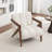 Bula Solid Wood Upholstered Armchair-1990212433