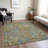 Kinslee Washable Paisley Indoor / Outdoor Rug-1285141302