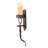 Rustic Lodge Candle Wall Light