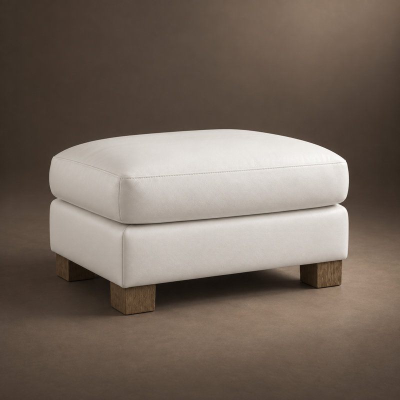 Repose-pieds en cuir Galaxy