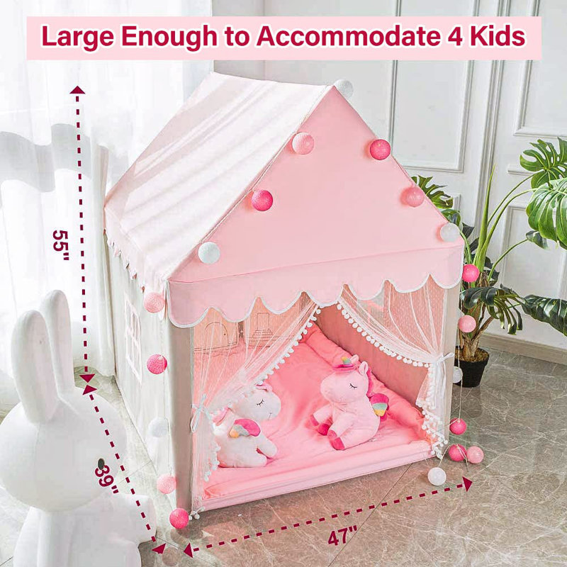 Generic 39'' W x 55'' D Indoor Polyester Playhouse