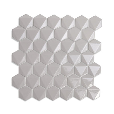 Fulton Silver Glossy Mosaic