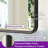Parren Beveled Adjustable Mirror with Aluminum Frame-2057487968-2057487975