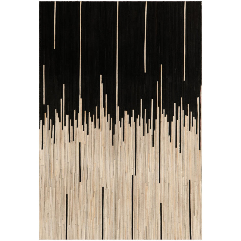 Sharv Abstract Indoor Rug, Rectangle 4'1" x 6'1"