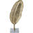 Home Aluminum Leaf Sculpture Statue Decor