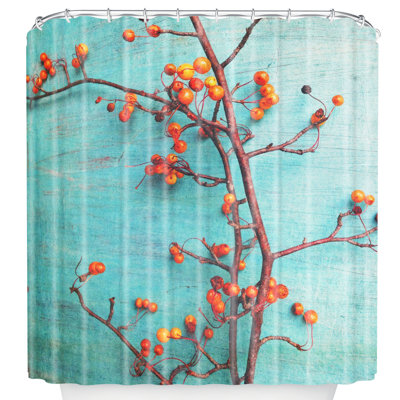 She Hung Her Dreams on Branches Single Shower Curtain