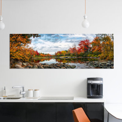 «Northeast Creek Panorama», reproduction de photo sur toile