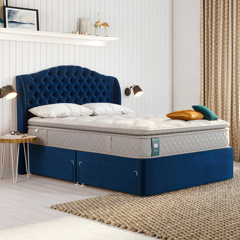 Sealy 32cm Ashton Pocket Sprung Mattress - Medium Soft, Super King (6')