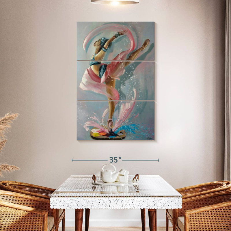 Enn Dancing Woman, 50" H x 32" W