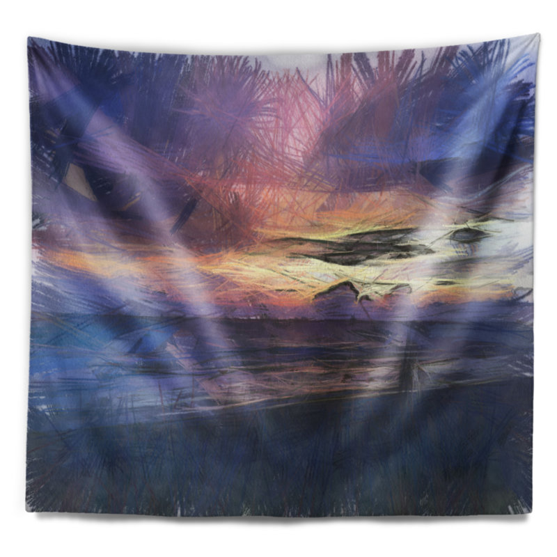 Polyester Tapestry, 32" H x 39" W