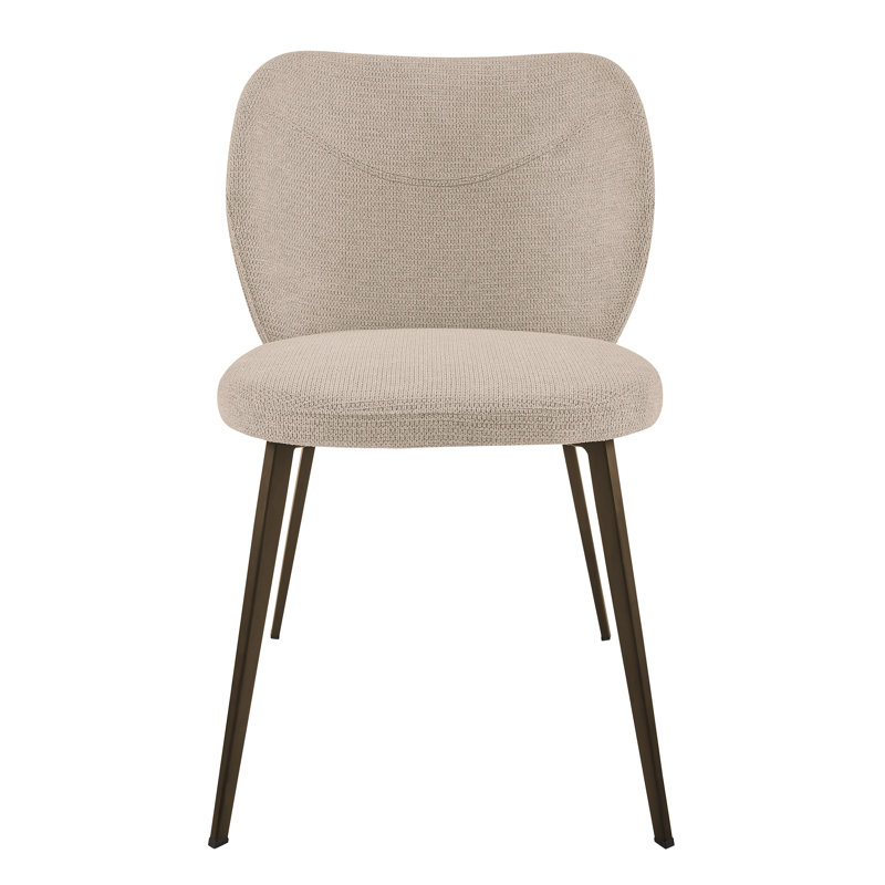 Chaise de salle à manger Granger, Beige, Brun