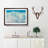The Crisp Clouds in Abstract - Picture Frame Graphic Art Print-55737533-55737535