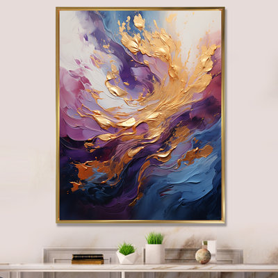 " Golden Fushia Surge I "