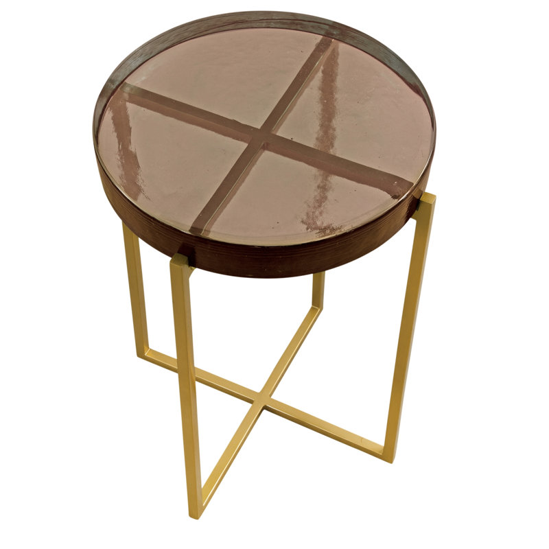 Table de bout Marilee - rouge, Rouge