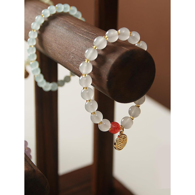 Support à bracelet, présentoir à 3 niveaux, support à bijoux pour colliers et bracelets