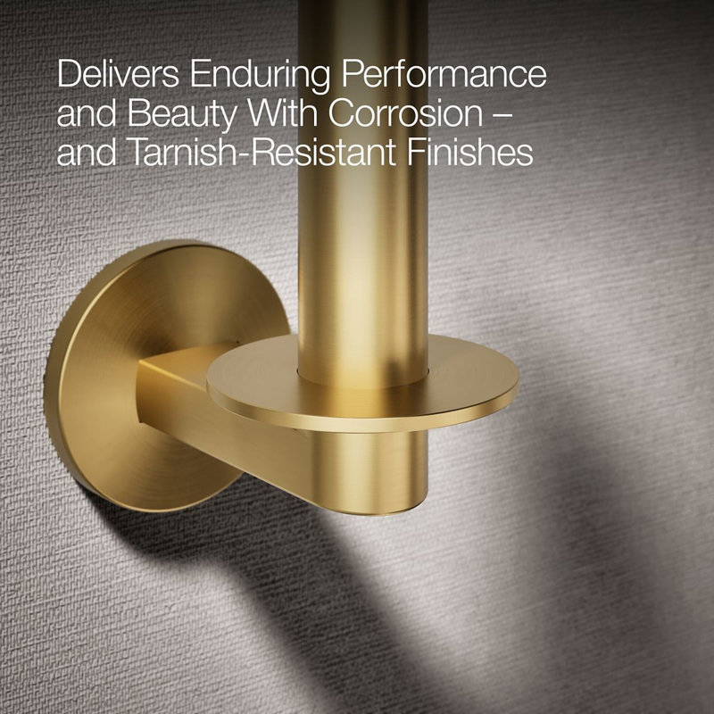 Components™ Vertical Toilet Tissue Holder, Brushed Gold