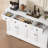 Broadview 54" Sideboard Buffet with Drawers, Dining Cabinet with Adjustable Shelf-834763669
