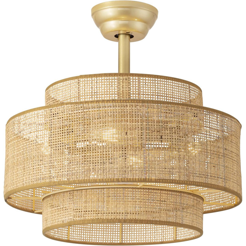 Ventilateur de plafond Boho Fandelier