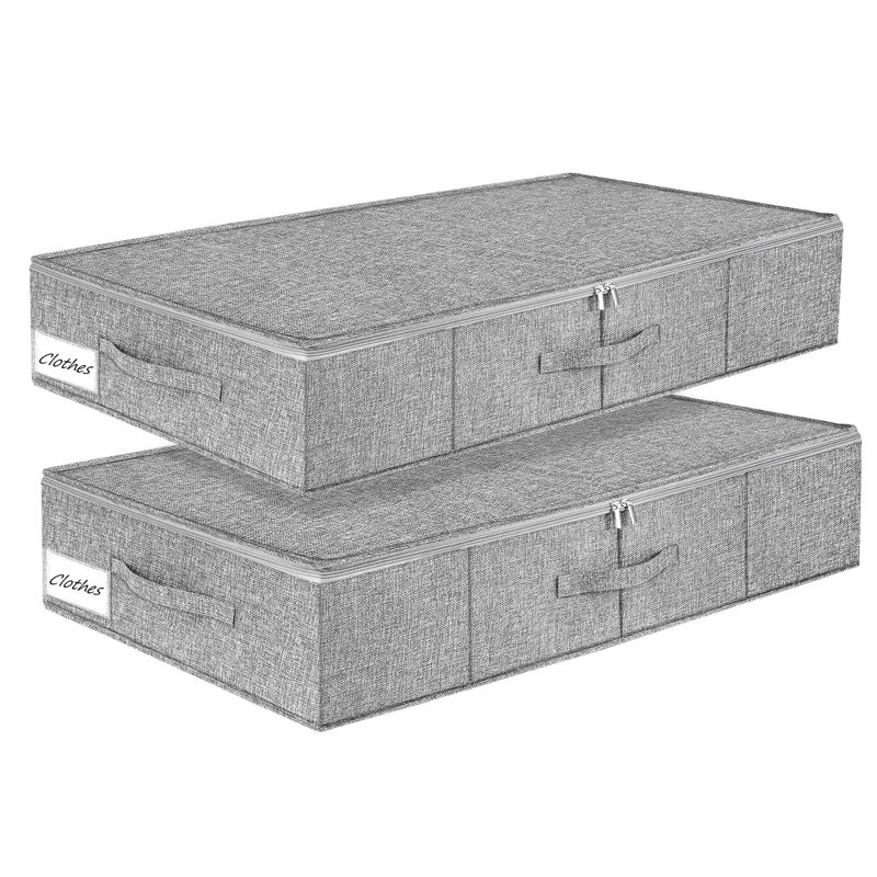 Rebrilliant Beckson Polyester Underbed Storage