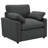 Roca Upholstered Power Recliner Chair Dark Grey-112747888
