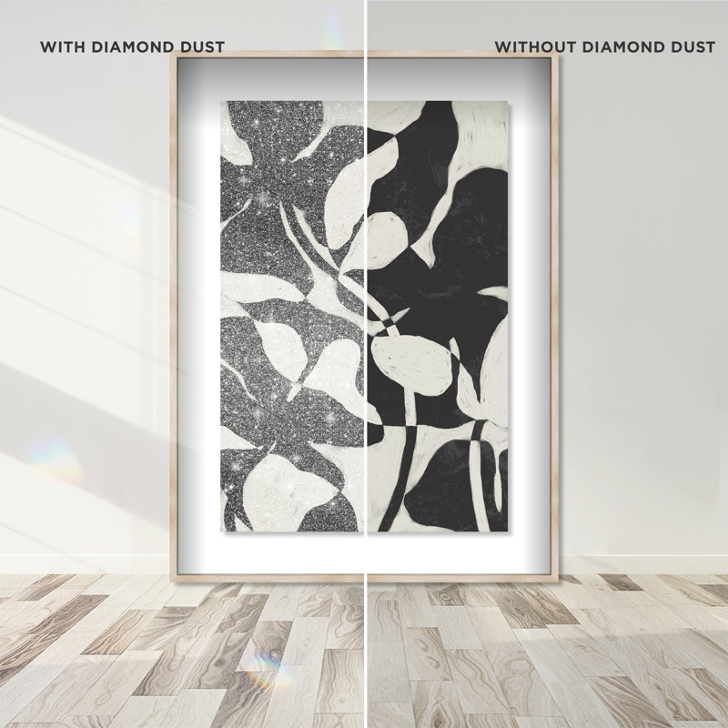 Inverted Nature Print by Oliver Gal, 16.5"H x 11.5"W, Natural Oak Shadowbox